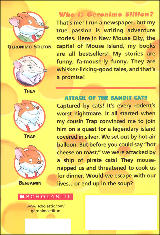 Attack of the Bandit Cats (Geronimo Stilton) | Scholastic Paperback ...