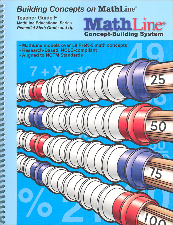MathLine Concept-Building System Teacher Guide Book F