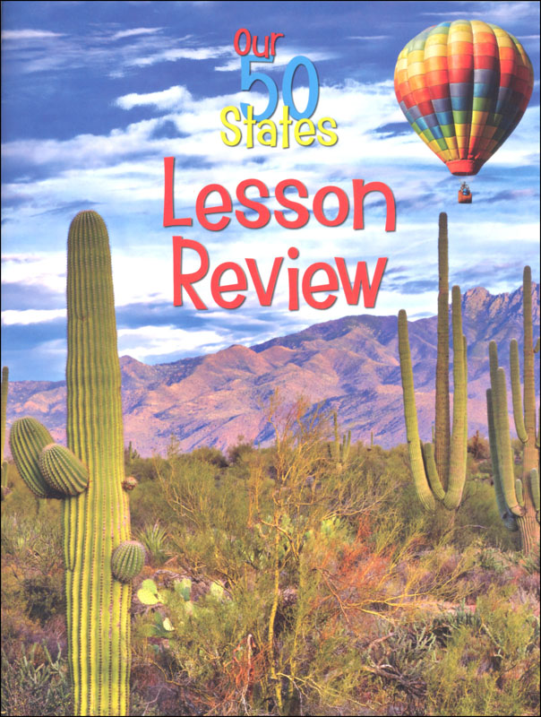 Our 50 States Lesson Review Book