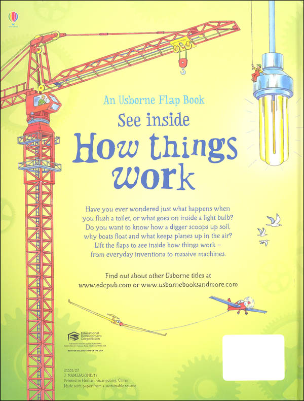See Inside How Things Work | EDC / Usborne | 9780794530440