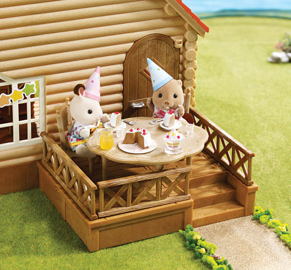 calico critters lakeside lodge gift set