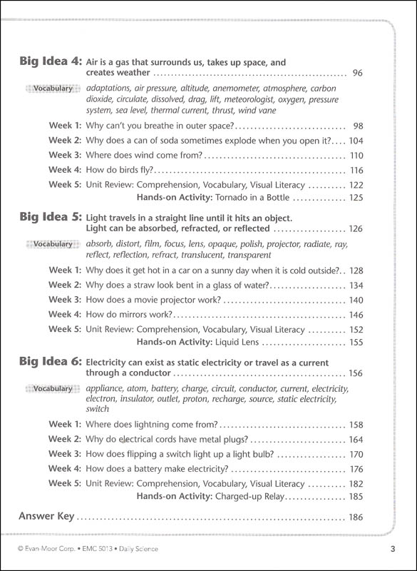 Daily Science Grade 3 EvanMoor 9781596734210