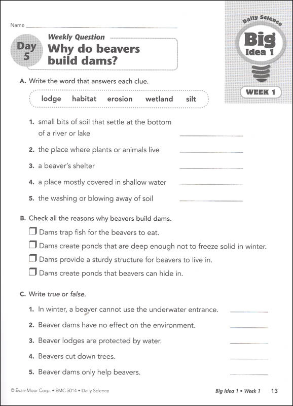 Daily Science Grade 4 | Evan-Moor | 9781596739284