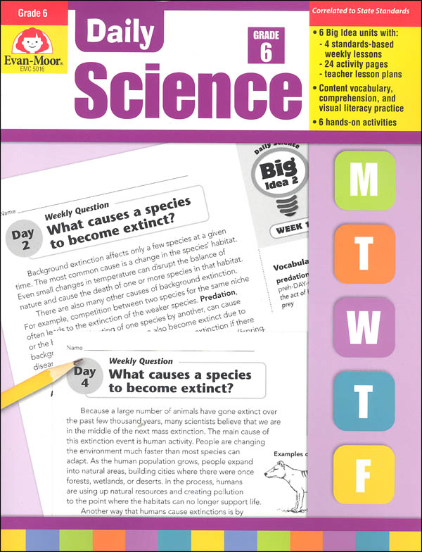 Daily Science Grade 6+ | Evan-Moor | 9781596739307