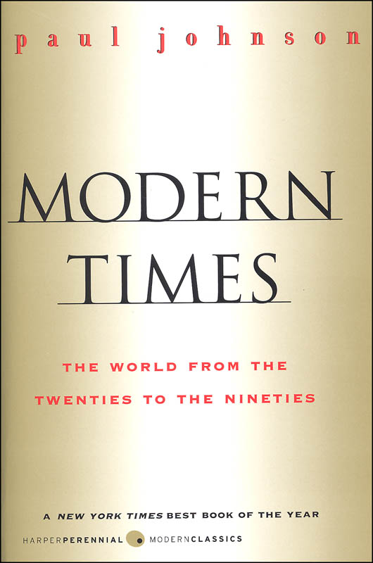 modern times the world from the twenties to the eighties