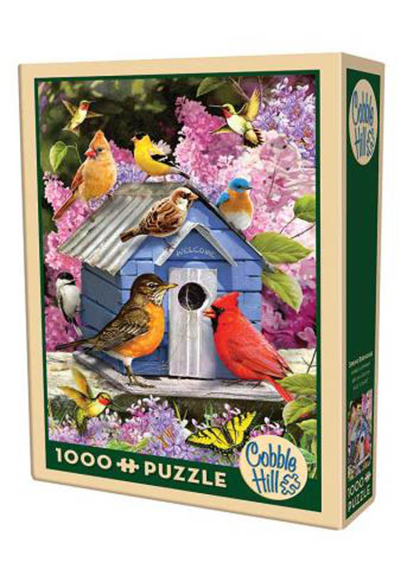 Spring Birdhouse Jigsaw Puzzle (1000 piece) | Cobble Hill Puzzle Company