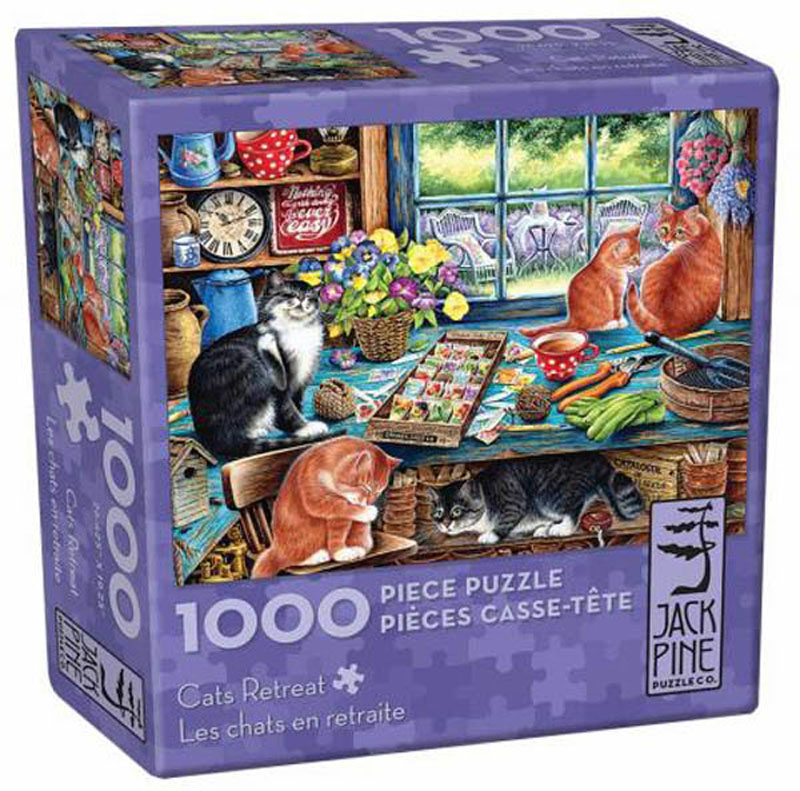 Cats Retreat Jigsaw Puzzle (1000 piece)