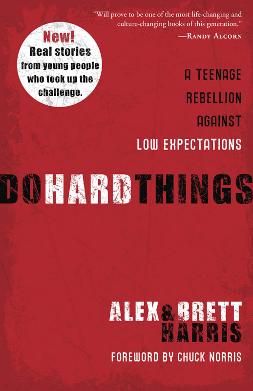 Do Hard Things: Teenage Rebellion Against Low Expectations