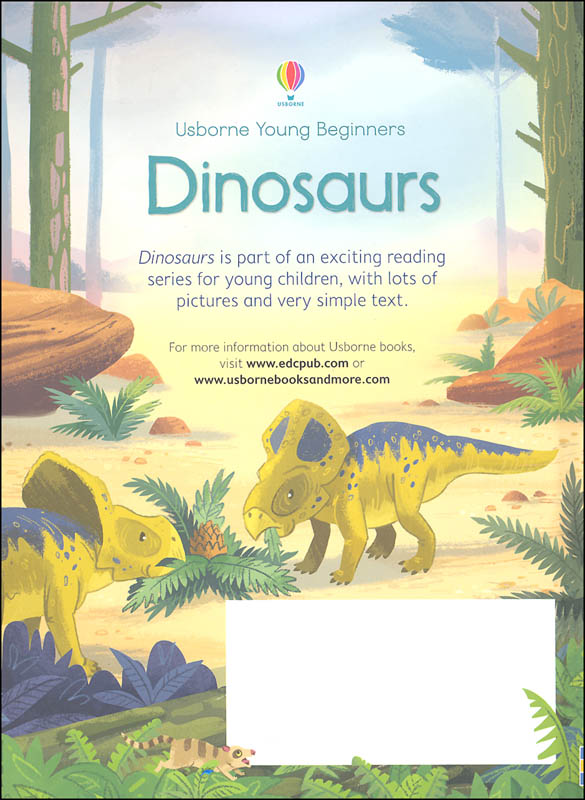 usborne first sticker book dinosaurs