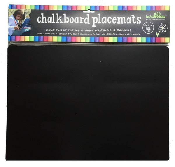 Chalkboard Placemats (Large) Set of 4 Imagination Starters