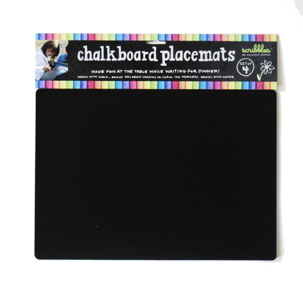 Chalkboard Placemats (Travel) Set of 4 Imagination Starters