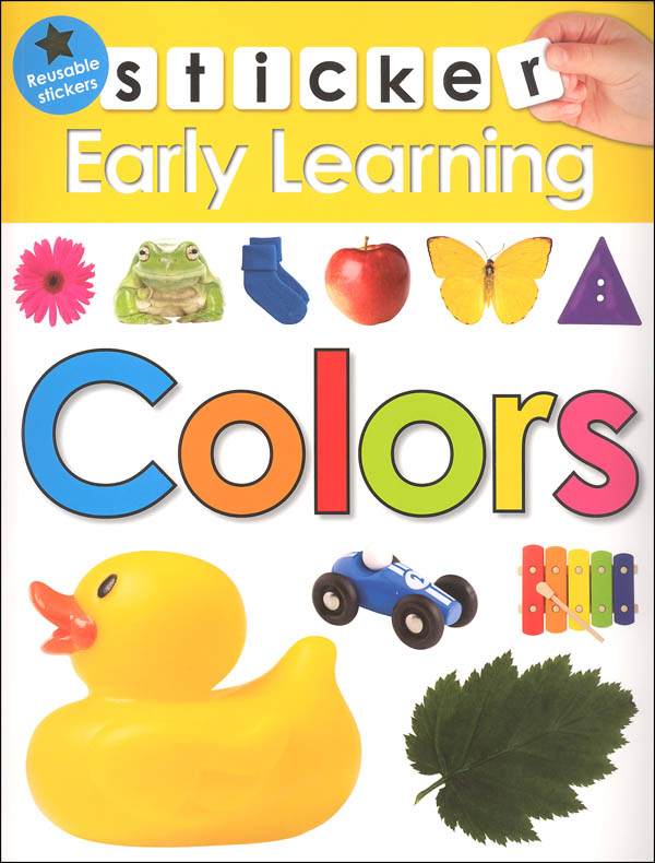 Colors Sticker Early Learning Activity Book
