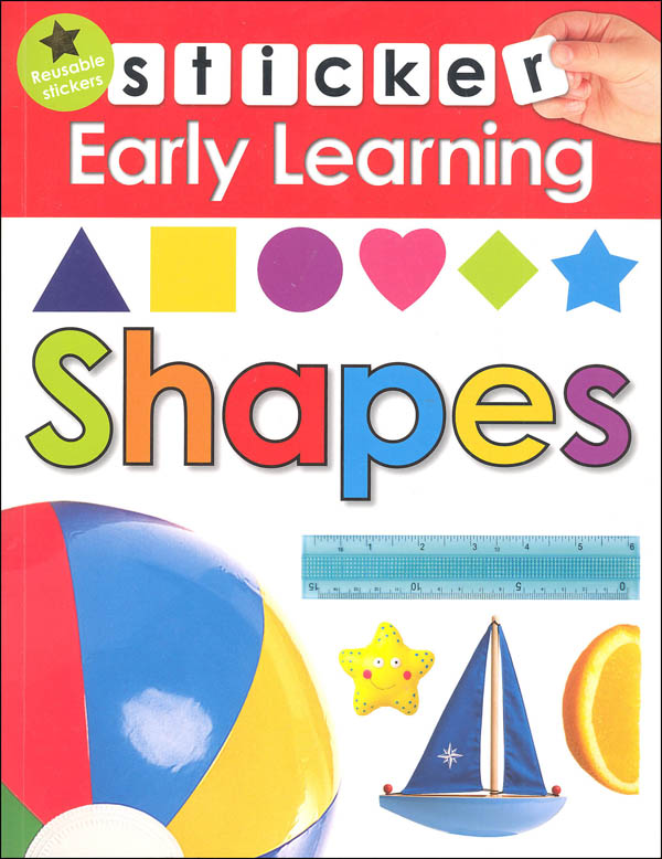 Shapes Sticker Early Learning Activity Book