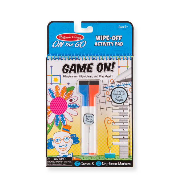 On the Go Wipe-Off Activity Pad
