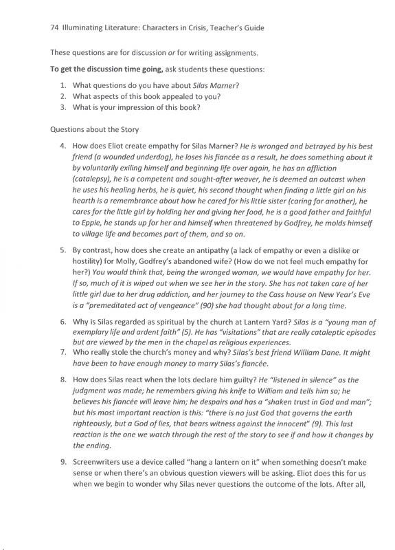 Essay on character comes out in crisis image