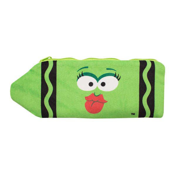 Crayola Plush Pencil Case Granny Smith Apple Scentco
