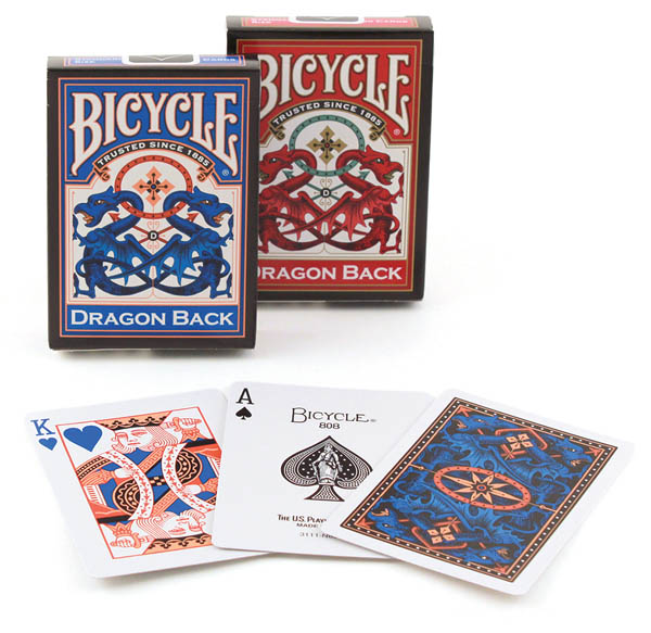Bicycle Dragon Back Standard Index Playing Cards 