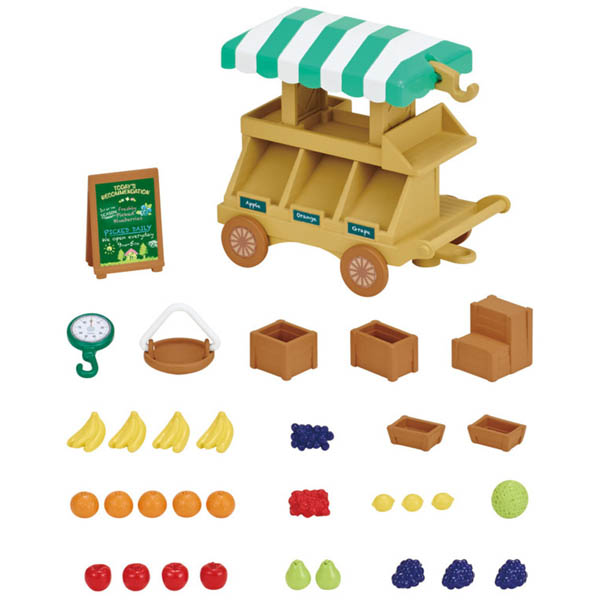 fruit wagon sylvanian families