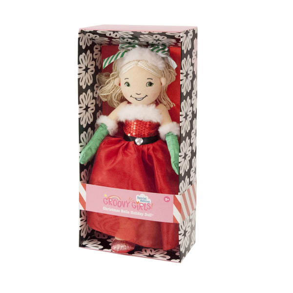 belle holiday doll