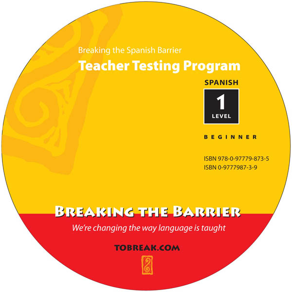 Breaking The Spanish Barrier - Level 1 (Beginning) Teacher Tests (disc ...