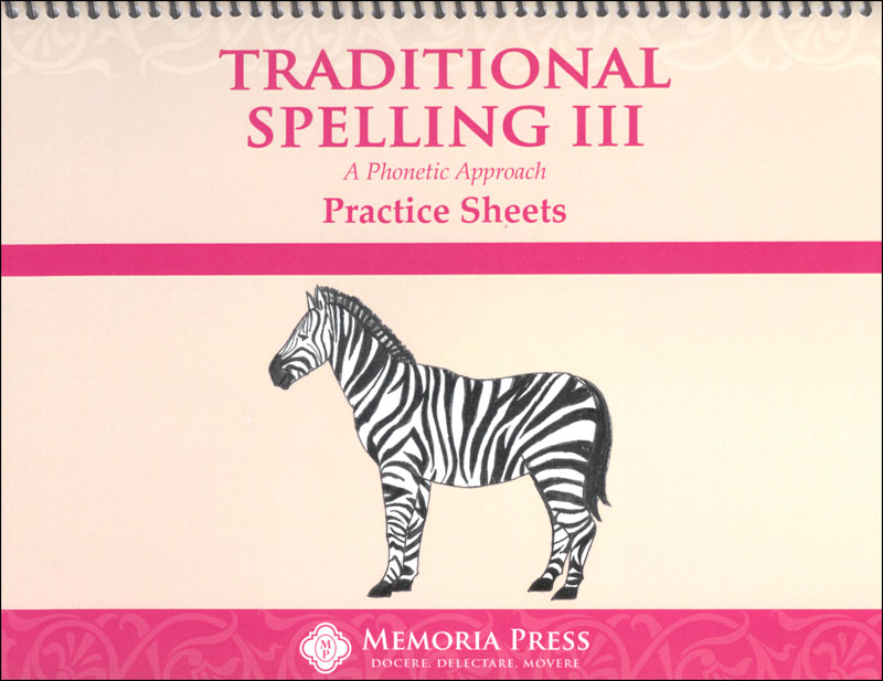 Traditional Spelling Practice Sheets III