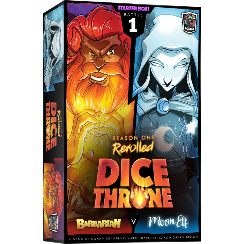 Dice Throne Season One - Battle Box 1: Barbarian v Moon Elf Game