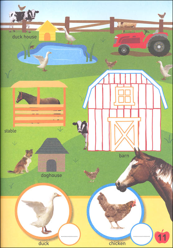 National Geographic Kids On The Farm Sticker Activity Book National Geographic Kids