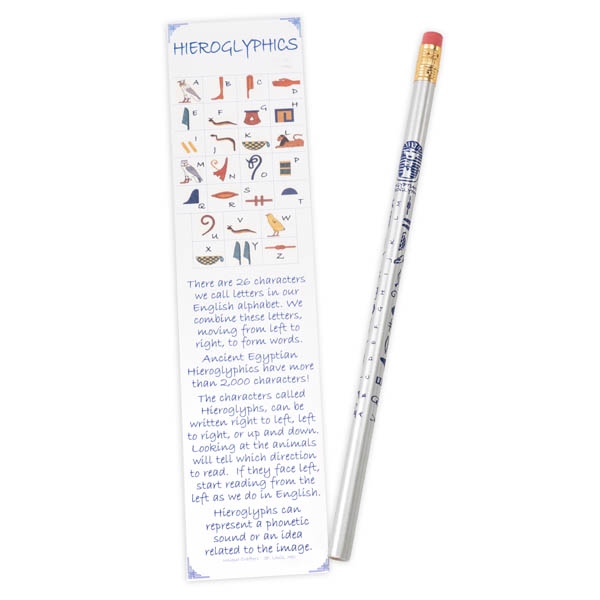 egyptian pencil with bookmark unique crafters