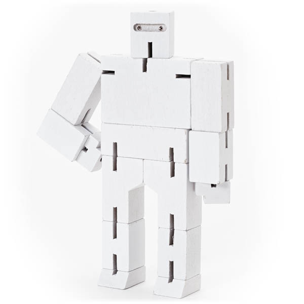 Areaware Cubebot Best Friends Set - Spielzeug Roboter Mit Hund