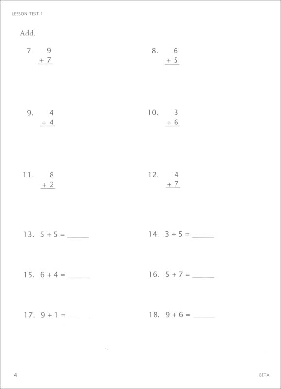 Math-U-See Beta Universal Set | Demme Learning