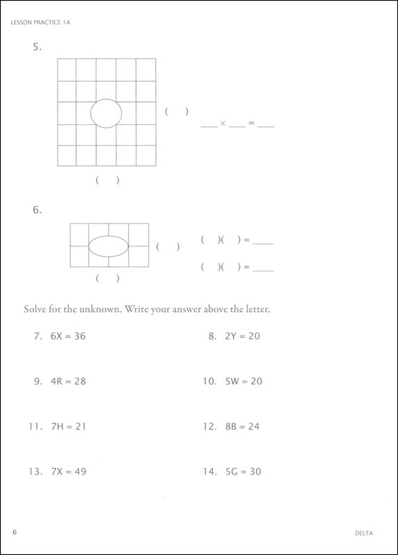 Math U See Delta Student Pack Demme Learning 9781608260751