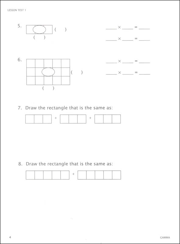 MathUSee Gamma Level Up Set Demme Learning