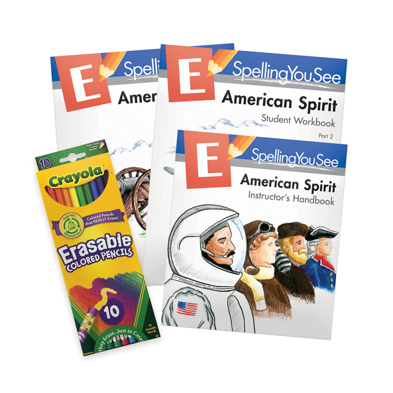 Spelling You See Level E: American Spirit Universal Set