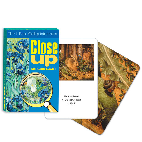 J. Paul Getty Museum Close Up Art Card Game Birdcage Books Publishing 9781889613987