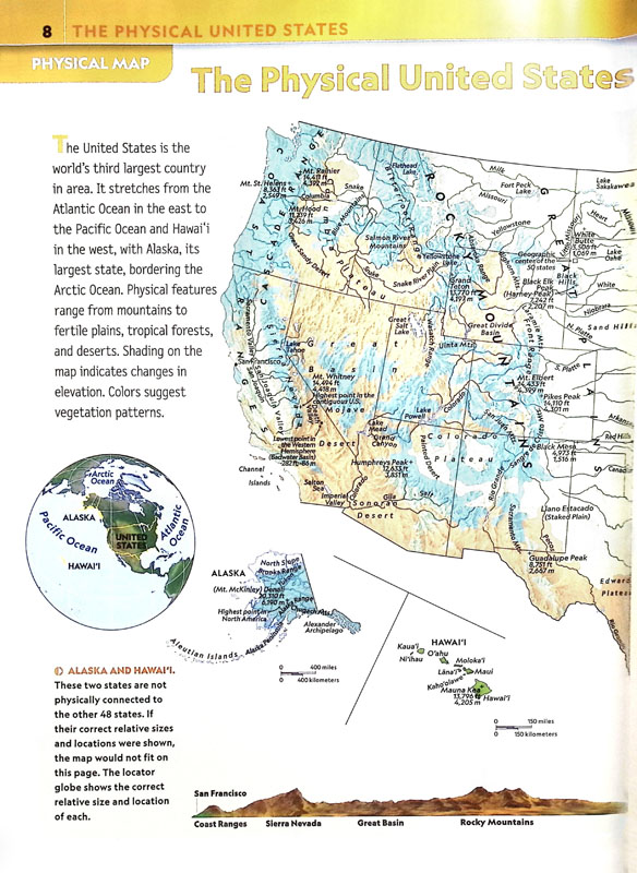 National Geographic Kids Us Atlas Sixth Edtn National Geographic