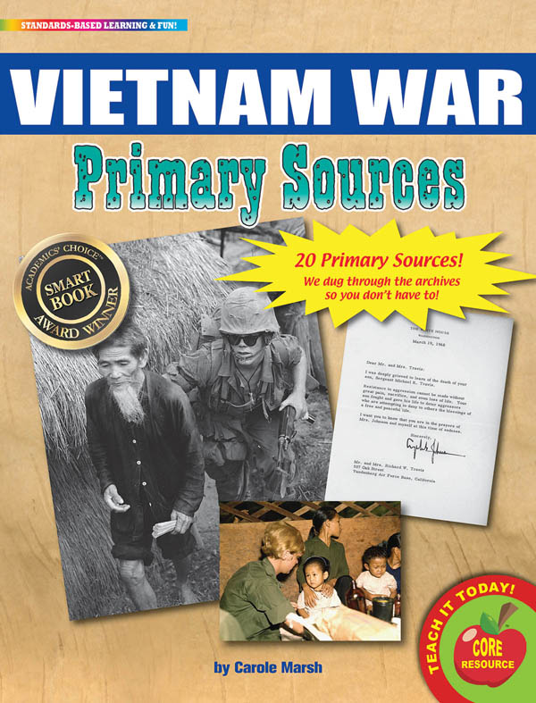 Vietnam War Primary Sources | Gallopade International | 9780635126092