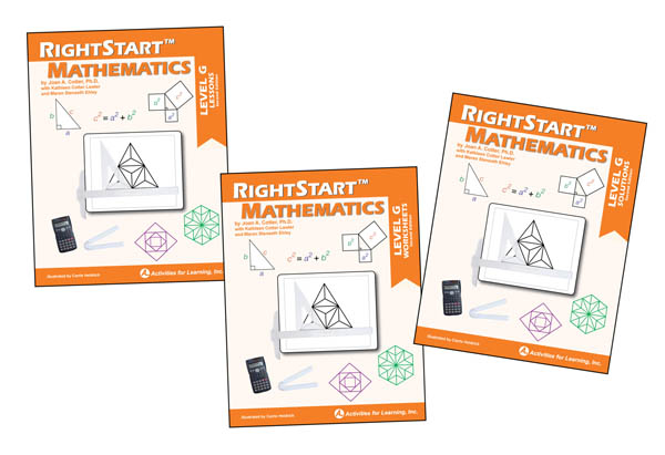 RightStart Mathematics Level G Book Bundle (2nd edition)
