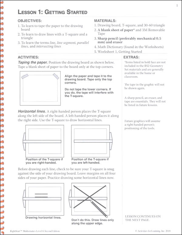 RightStart Mathematics Level G Book Bundle (2nd edition) | Activities ...