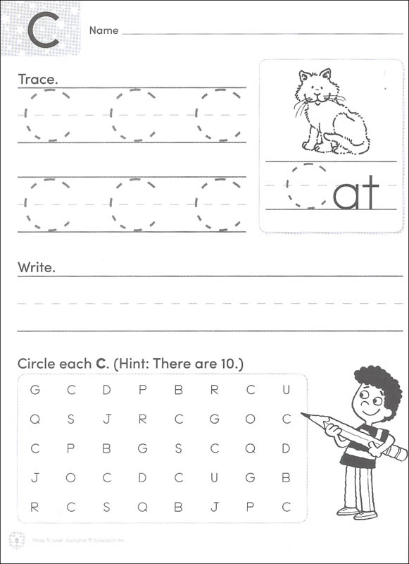 Write-N-Seek: Alphabet | Scholastic Teaching Resources | 9781338180183