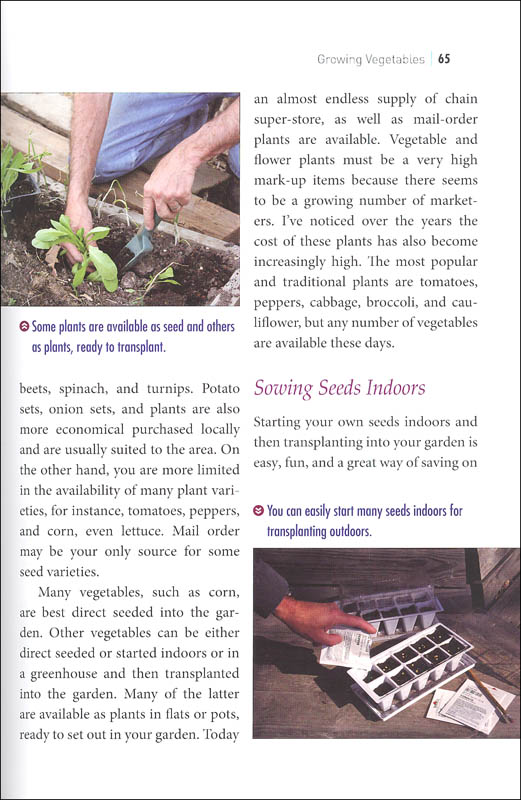 Grow Your Own Food Handbook Back To Basics Guide To Planting Growing