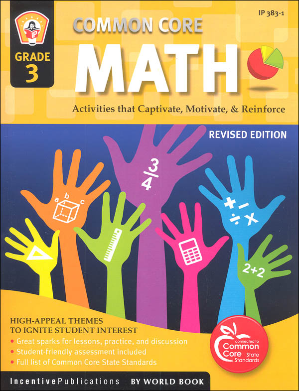 Common Core Math Activities Grade 3 | Incentive Publications