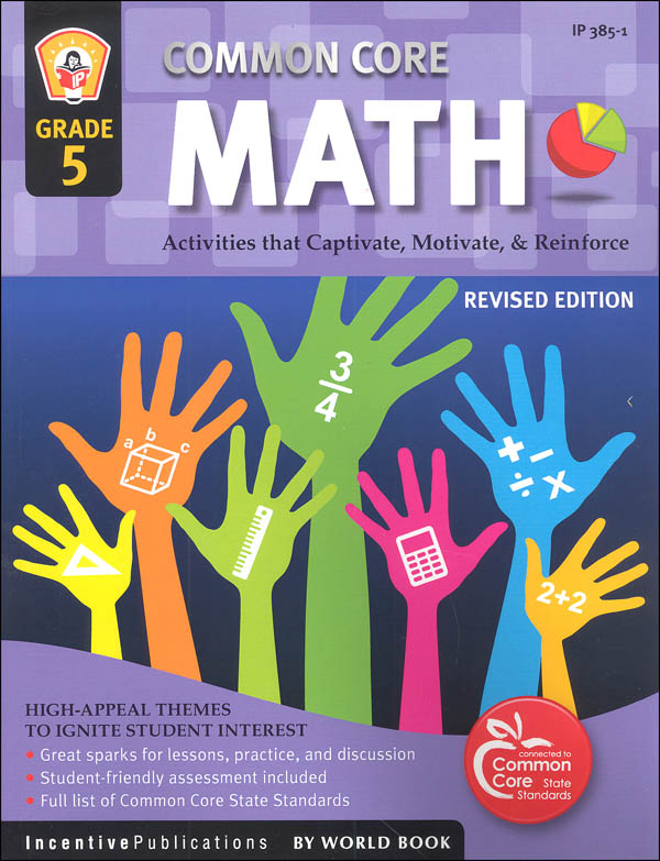 Common Core Math Activities Grade 5 | Incentive Publications