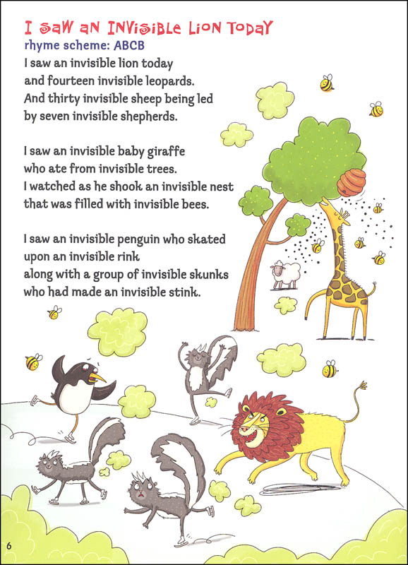 I Saw an Invisible Lion Today: Quatrains (Poetry Adventures ...