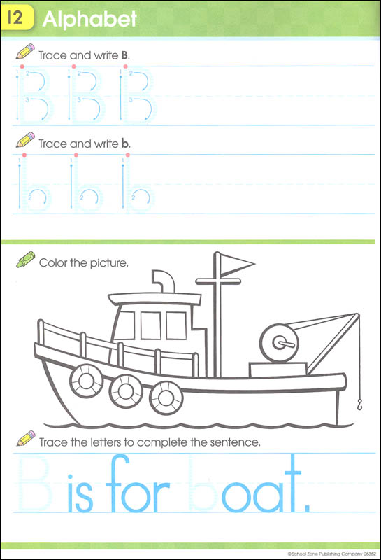 Get Ready for Kindergarten | School Zone | 9780887436802