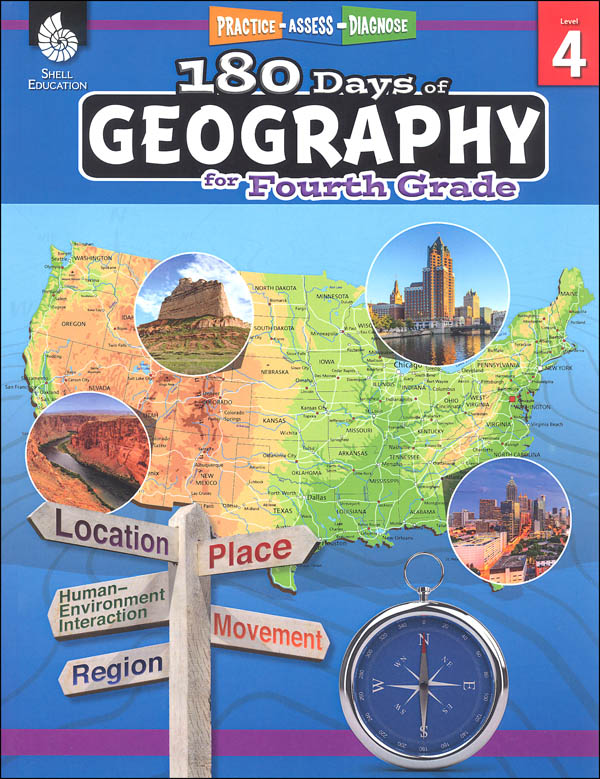 4th grade geography tests with answers to print