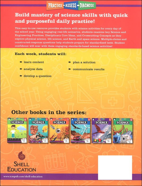 180 Days Of Science For First Grade Shell Education 9781425814076 180 days of science for first grade shell education 9781425814076