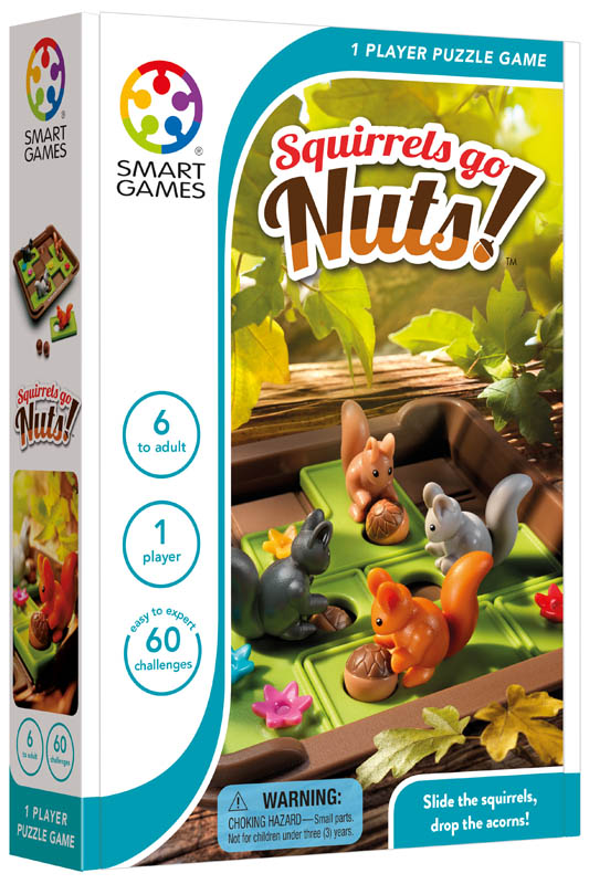 Squirrels Go Nuts Puzzle Game Smart Games