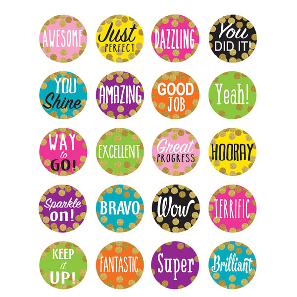 Stickers - Confetti | Teacher Created Resources