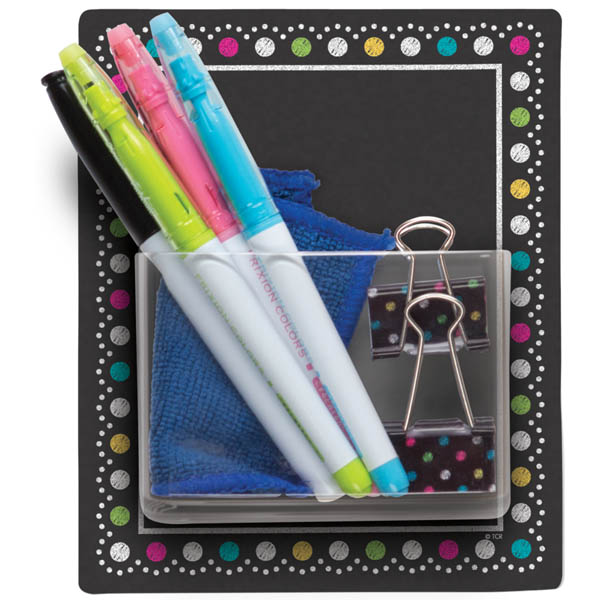 Storage Pockets - Chalkboard Brights