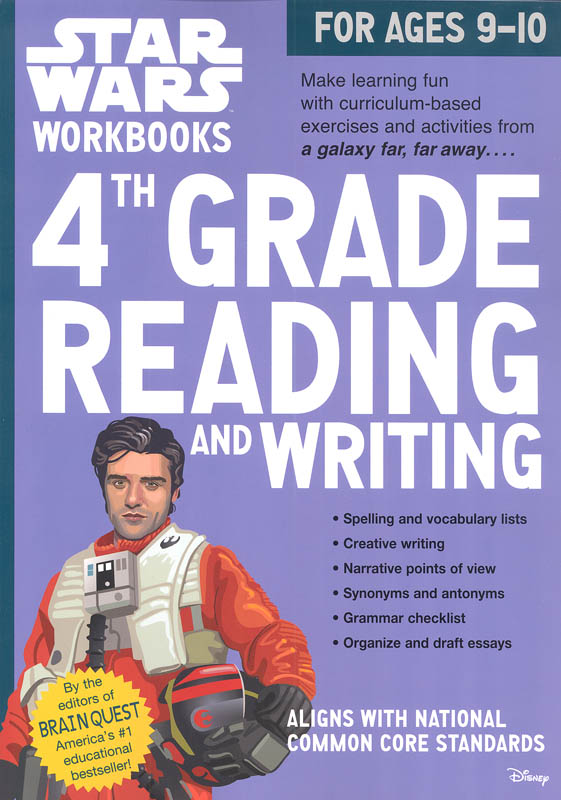 Star Wars Workbooks 4th Grade Reading and Writing